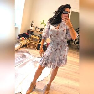 Joie Sima Silk Dress New - Medium Small